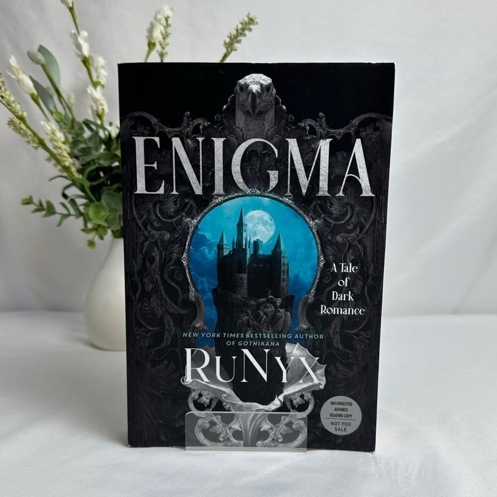 Enigma RuNyx ARC Advanced Reader Copy Paperback Dark Romance Great Used